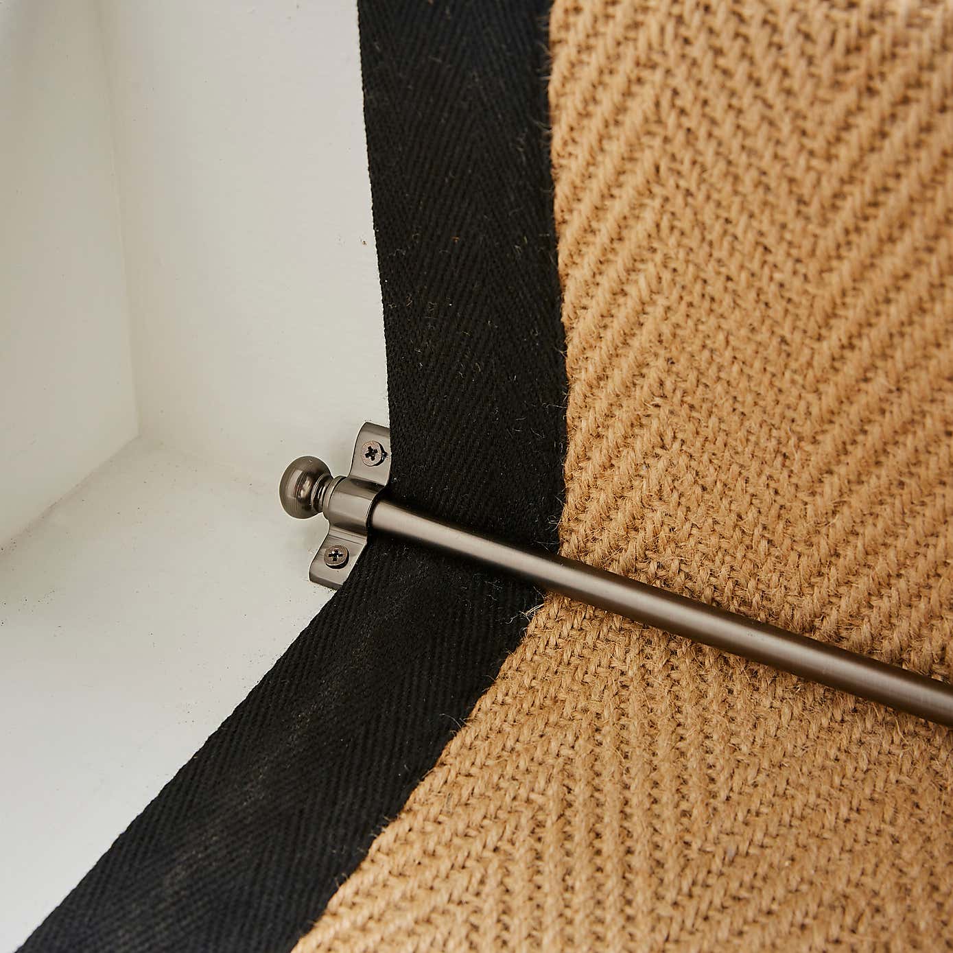 Polished Brass Stair Rod Ball Finials