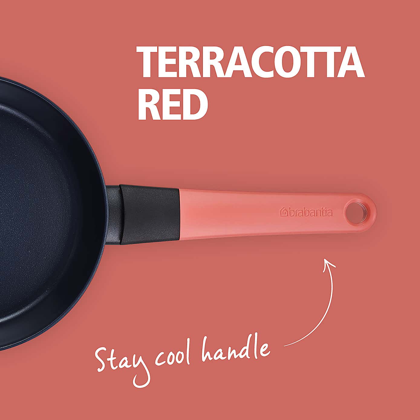 Brabantia Non-Stick Aluminium Frying Pan, 20cm