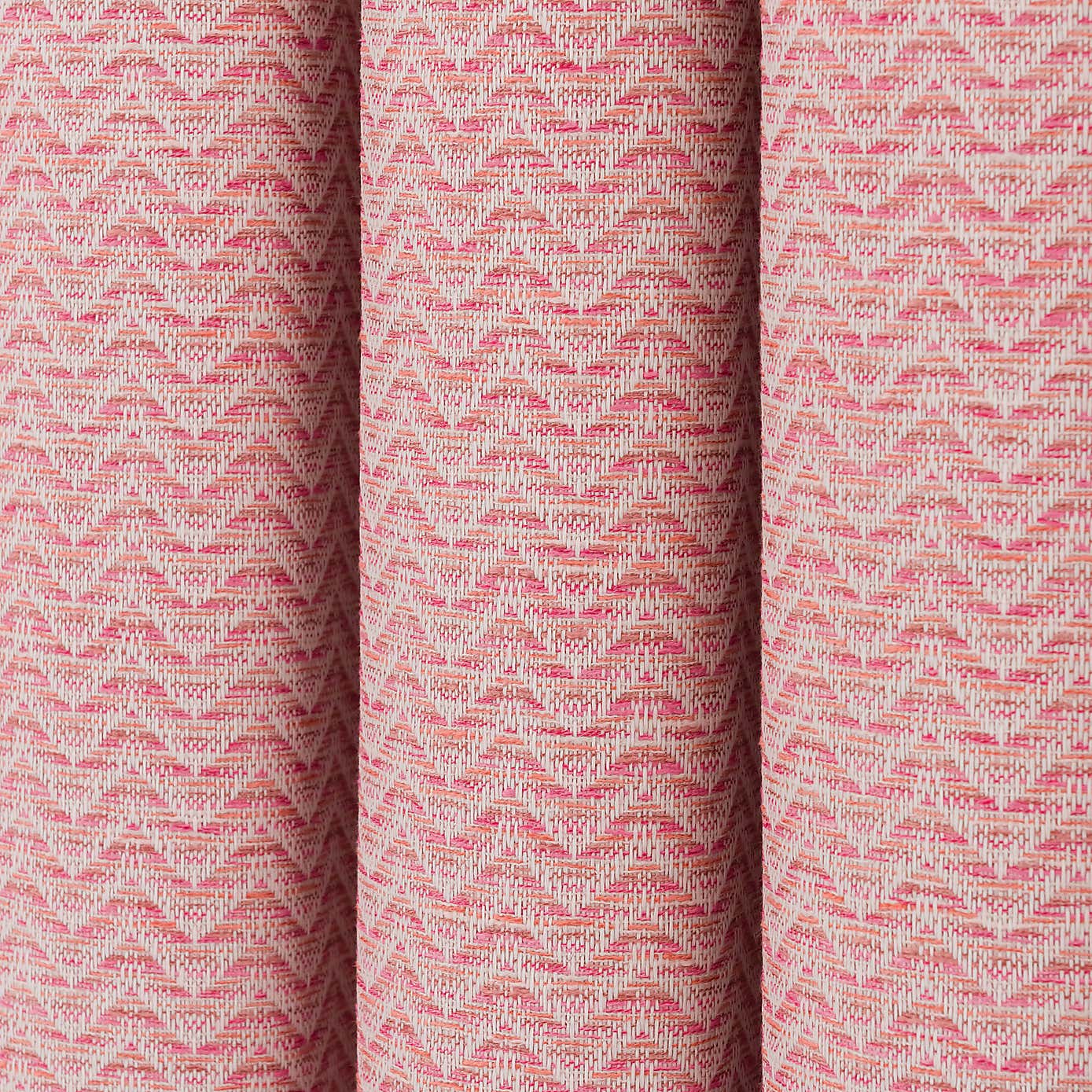 Frankie Herringbone Blackout Eyelet Curtains