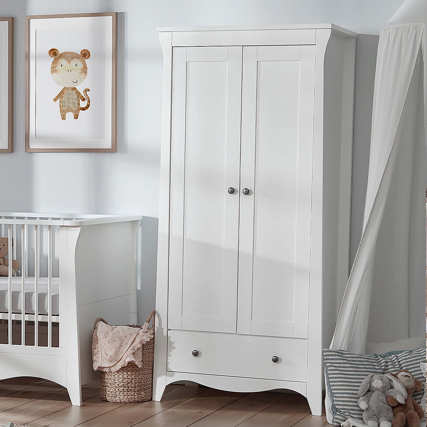 CuddleCo Clara 3 Piece Nursery Furniture Set