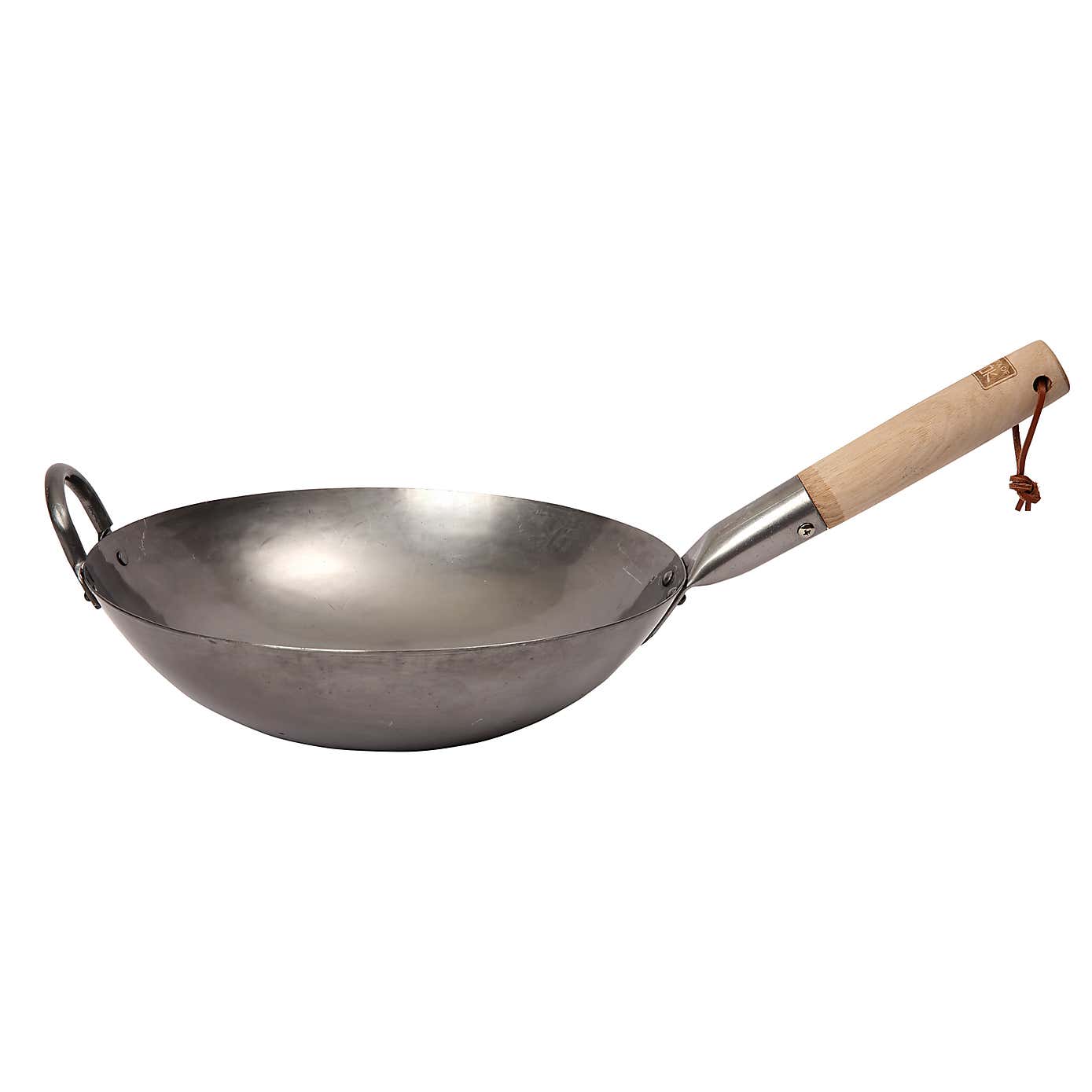 School of Wok 30cm Uncoated Carbon Steel Craft Wok