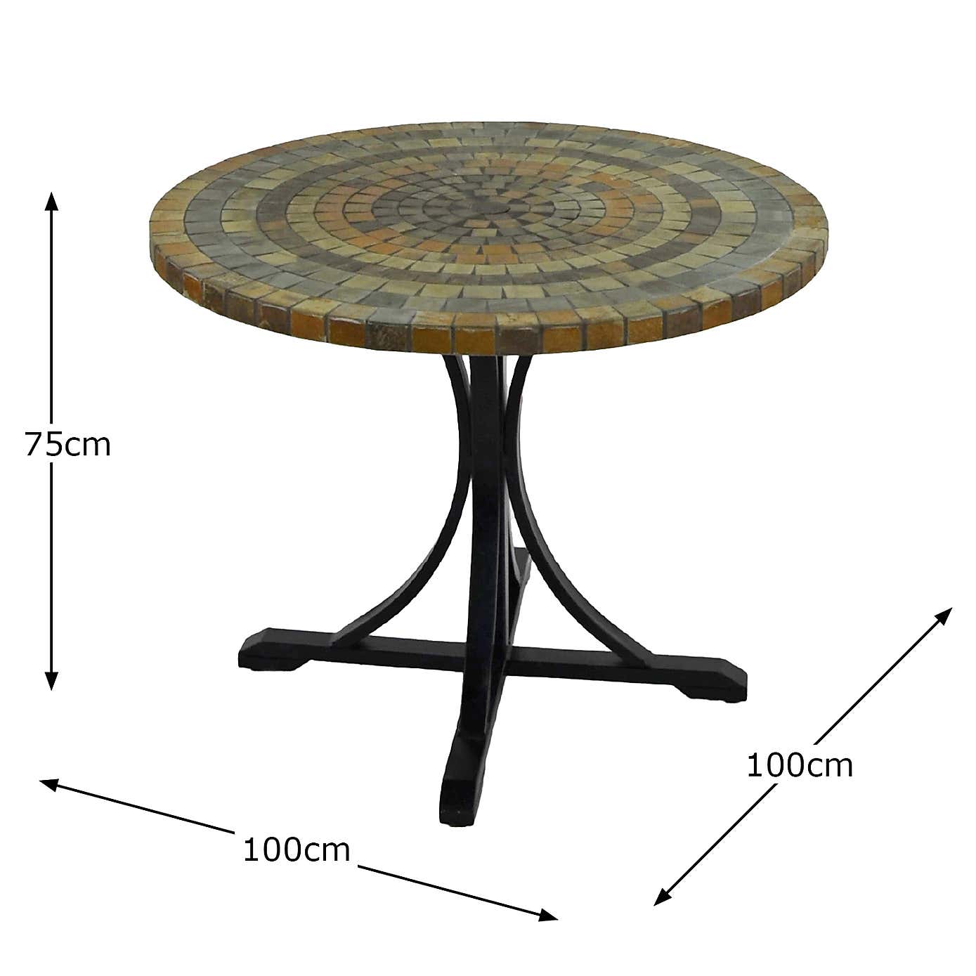 Monterey 4 Seater Dining Set with Ascot Chairs