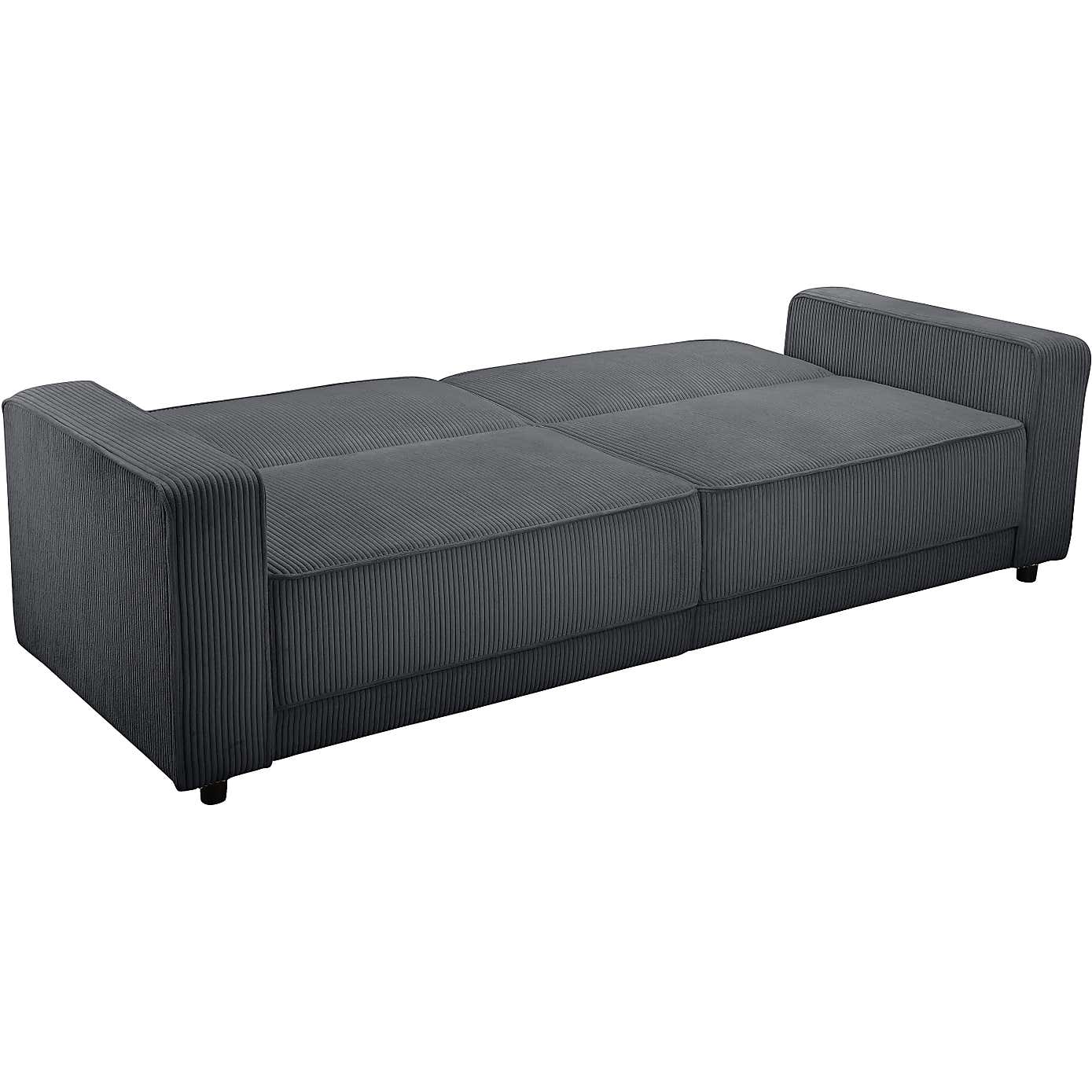 Allie Corduroy 3 Seater Sofa Bed