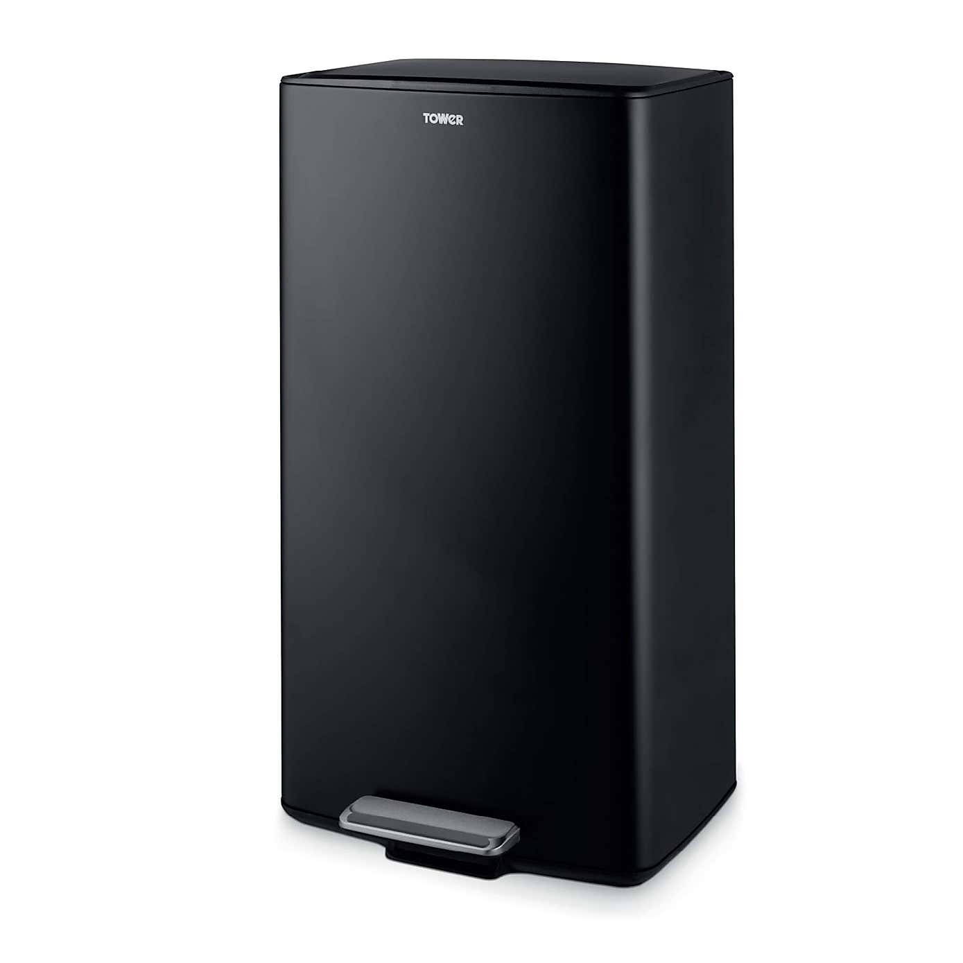 Tower 40L Rectangular Pedal Bin