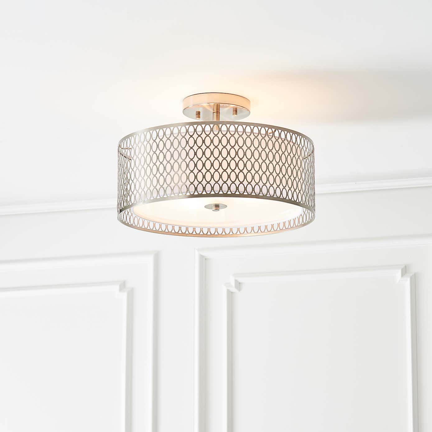 Vogue Tolna 3 Light Flush Ceiling Fitting