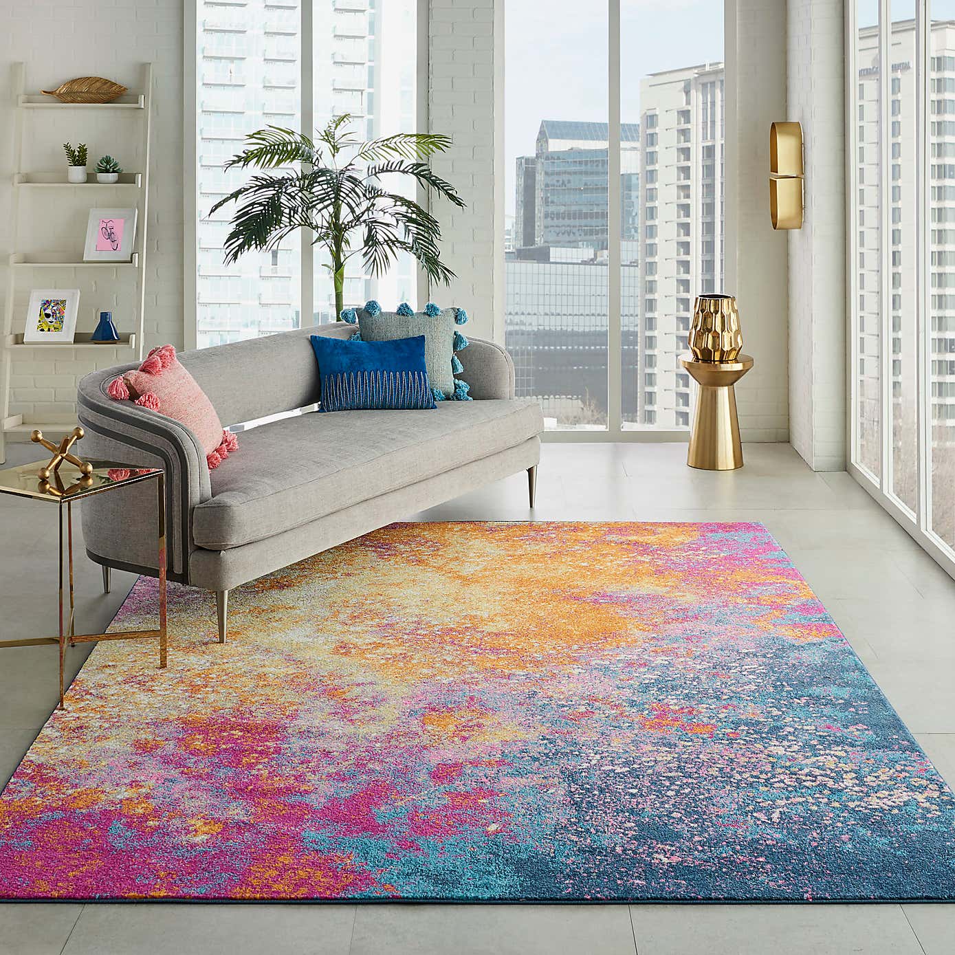 Sunburst Passion Rug