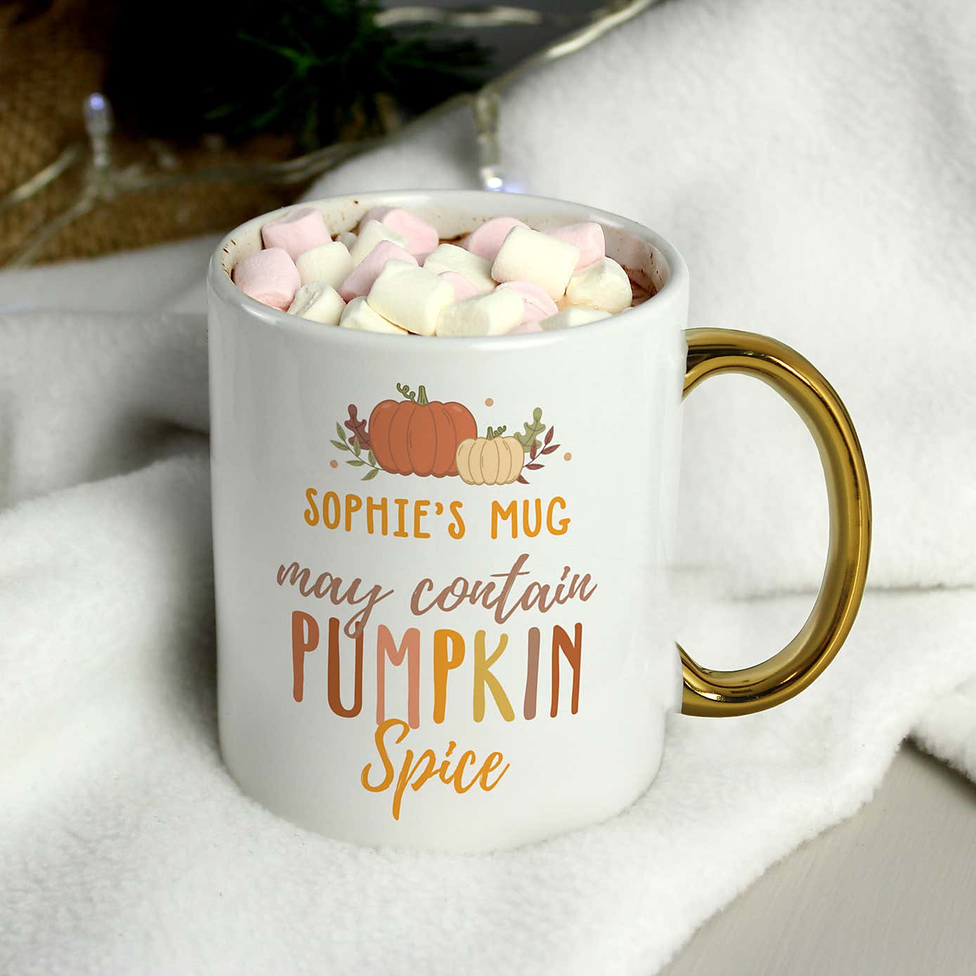 Personalised Pumpkin Spice Mug