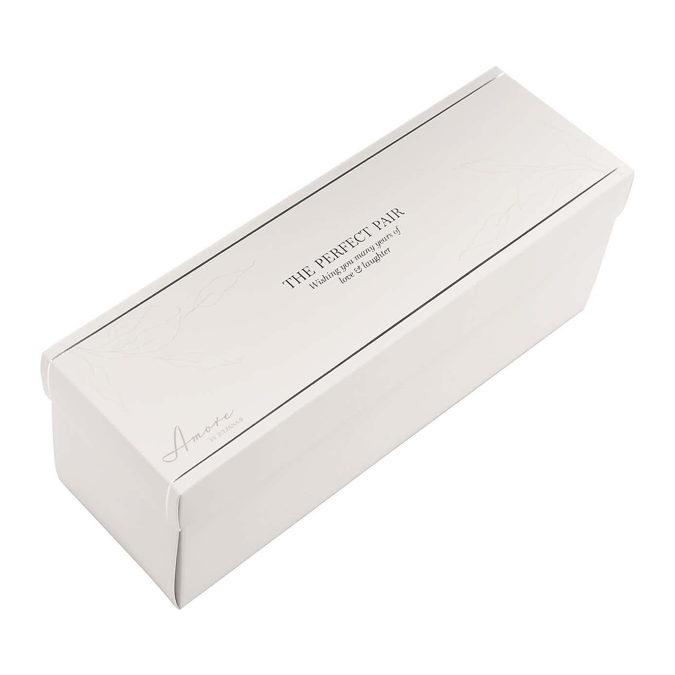 Amore Set of 2 Grey & White Mr & Mrs Mugs