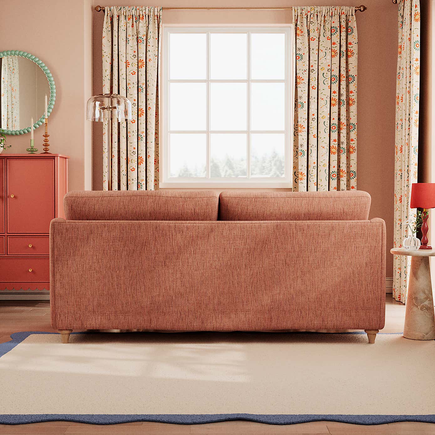 Slub Faux Linen Fabric Sample