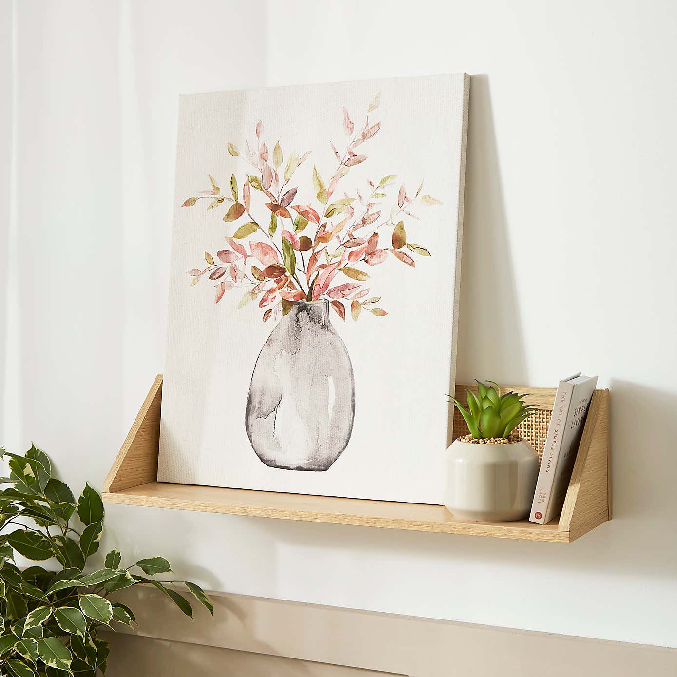 Floral Vase Canvas 40x50cm