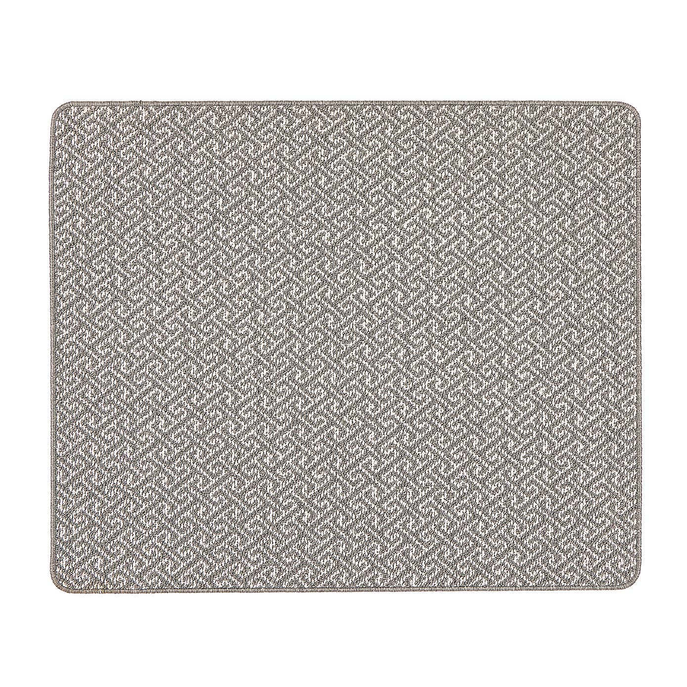 Marvel Boucle Greek Key Washable Doormat