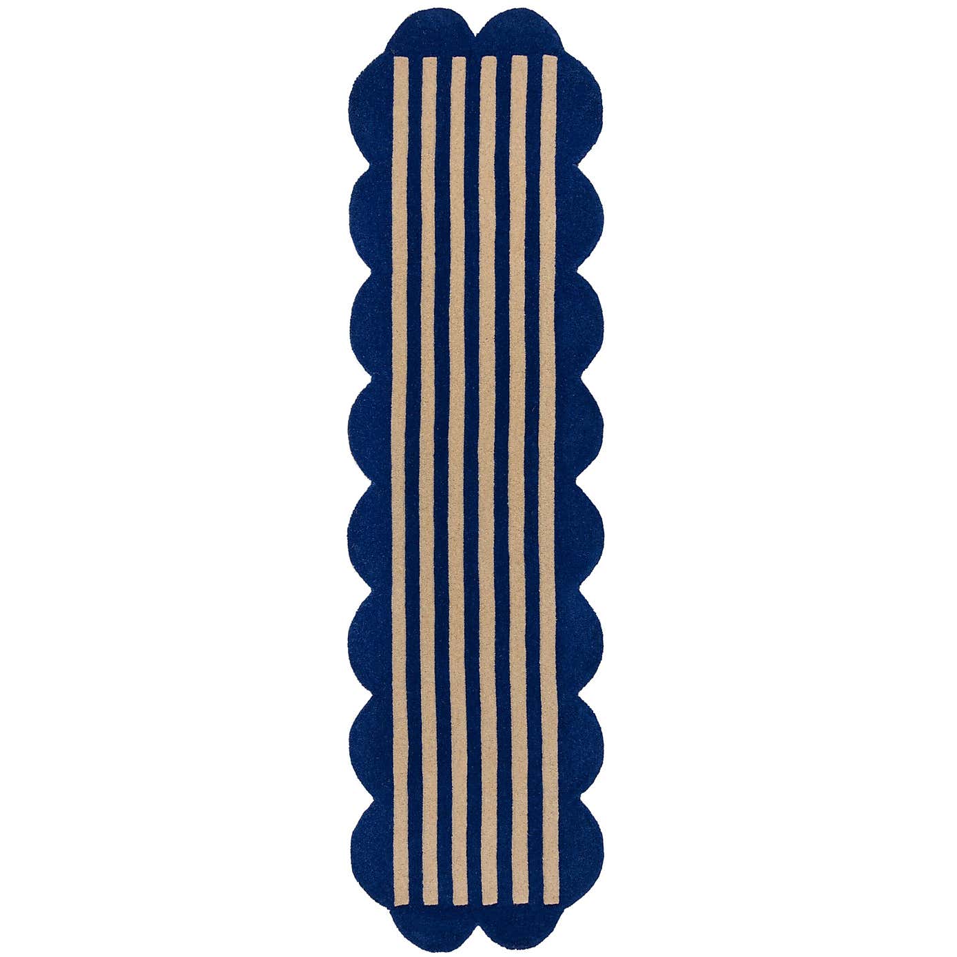 Milo Scallop Wool Runner