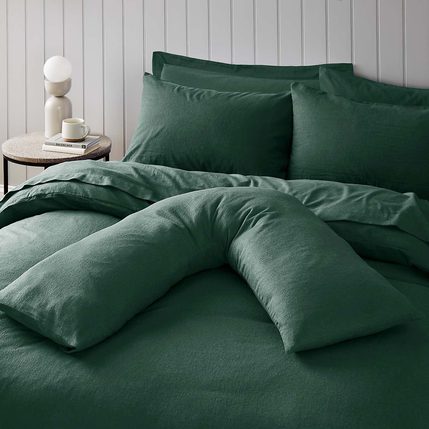 Soft & Cosy Brushed Cotton V-Shape Pillowcase