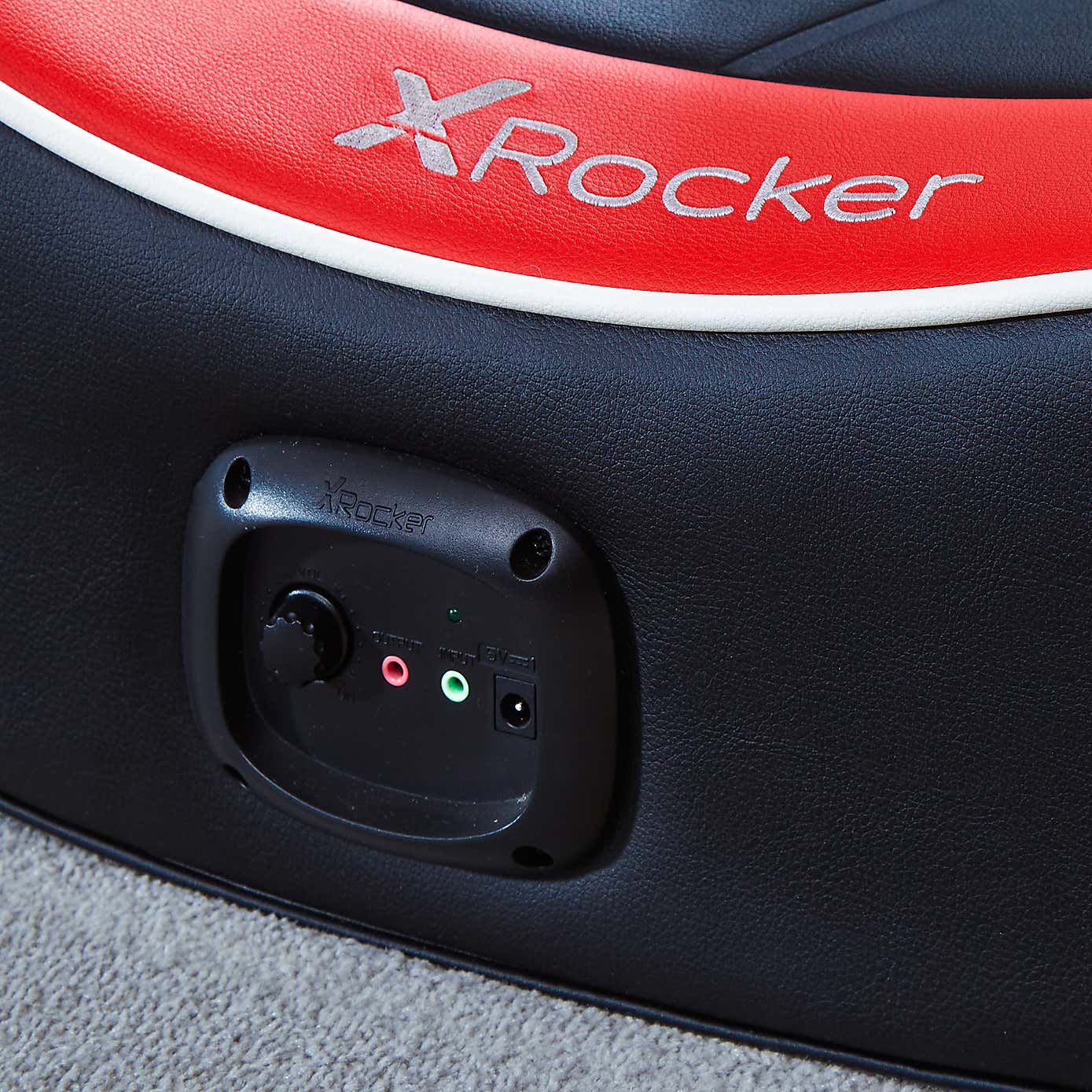 X Rocker Shadow 2.0 Stereo Audio Floor Rocker Gaming Chair