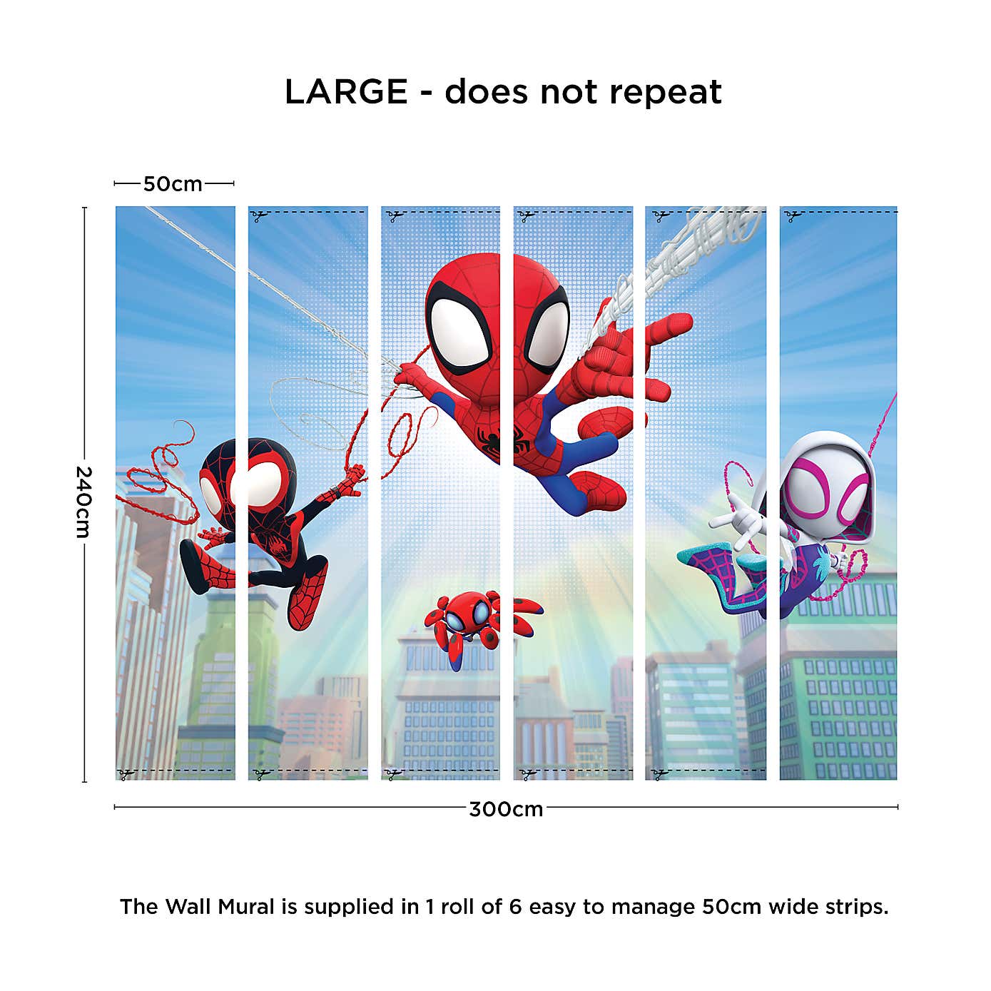 Marvel Spidey Kids Wall Mural
