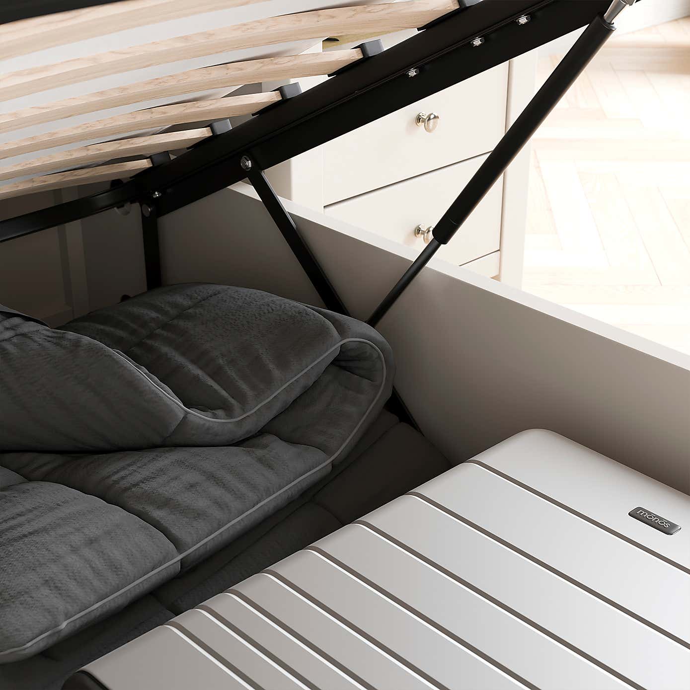 Hudson Ottoman Bed Frame