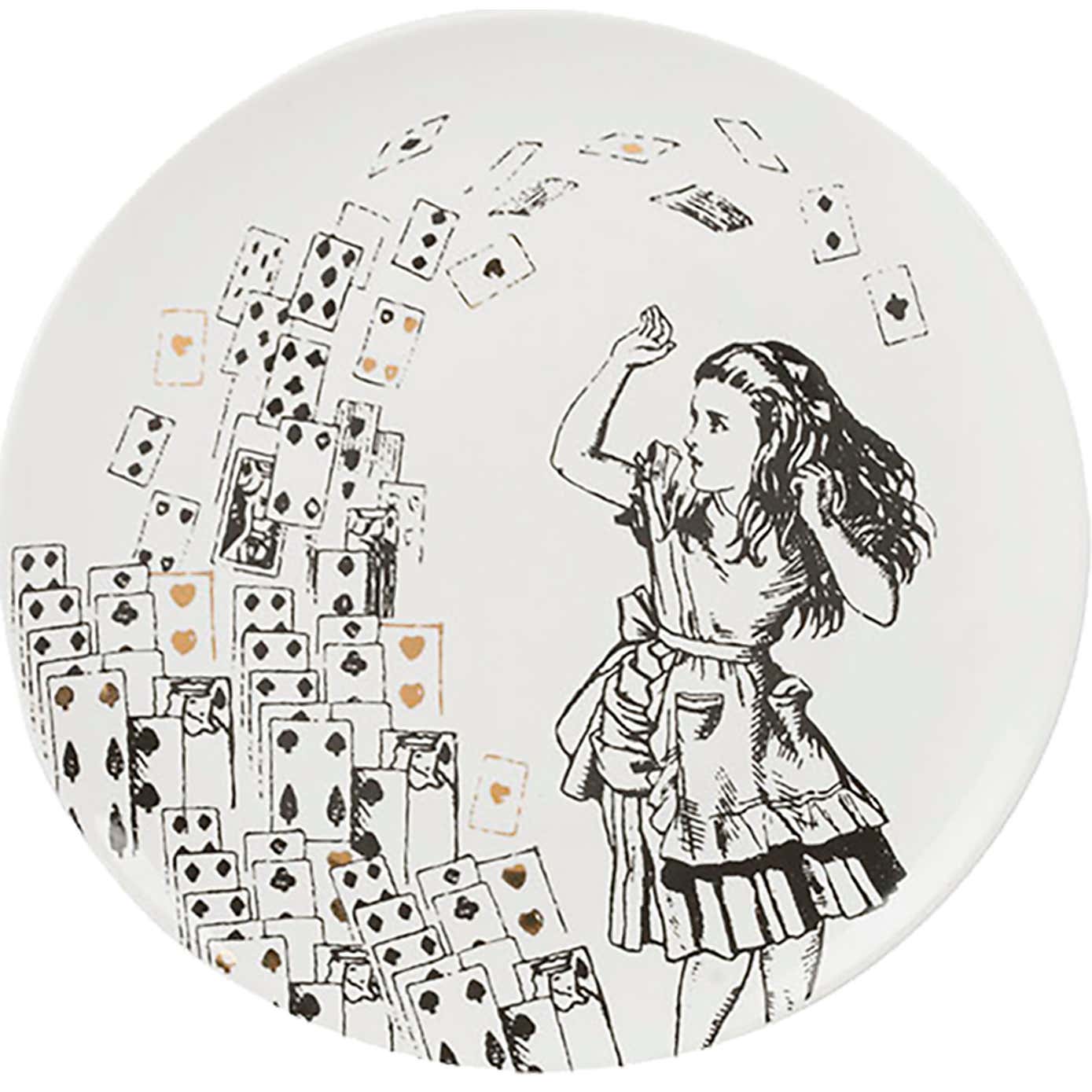 Alice in Wonderland Set of 4 Side Plates