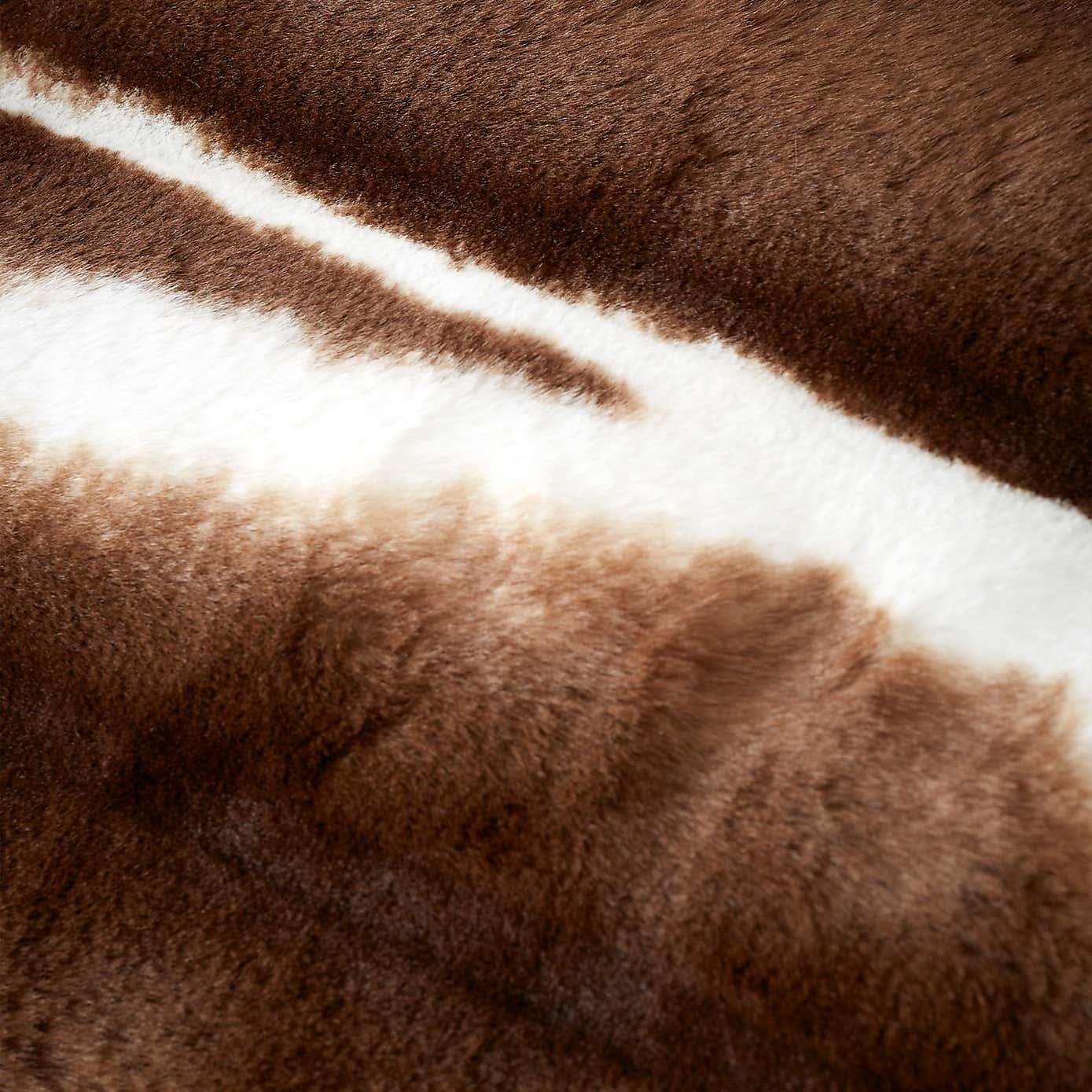 Flint Faux Fur Throw 130cm x 170cm