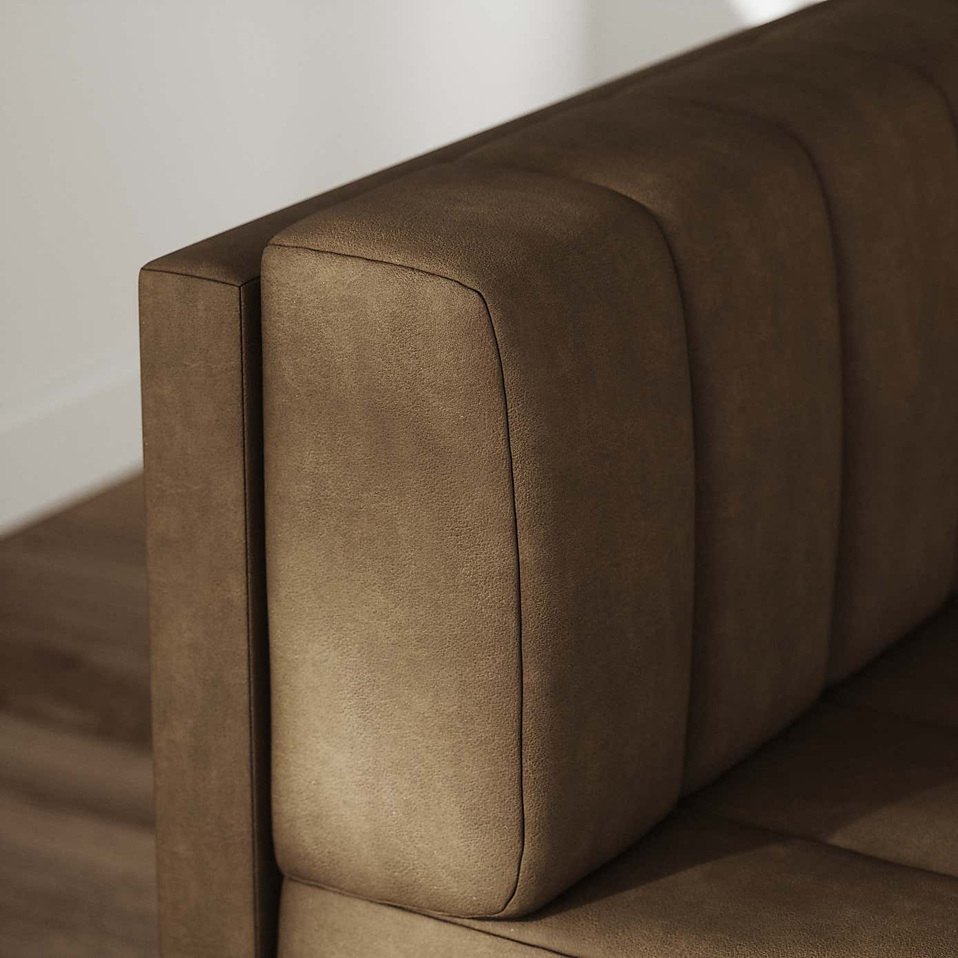 Amali Long Dining Bench, Faux Leather