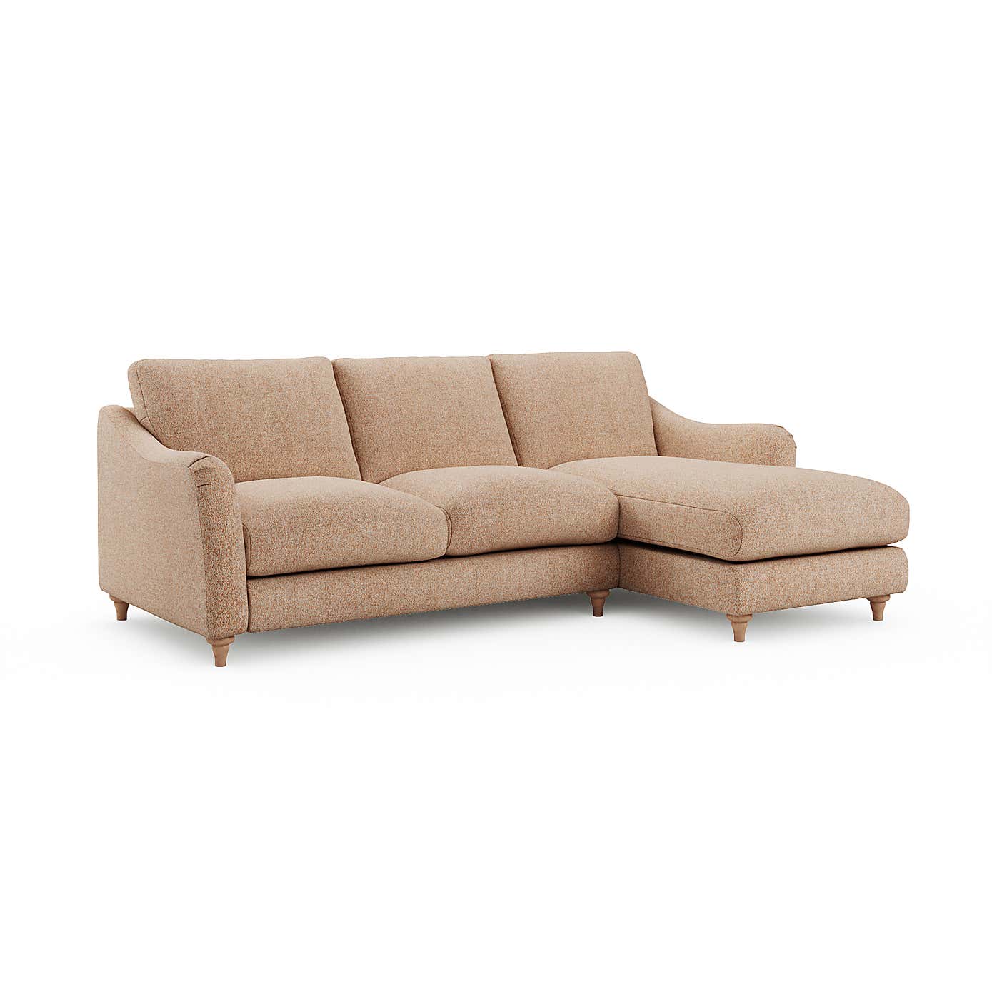 Hattie Cosy Weave Corner Chaise Sofa