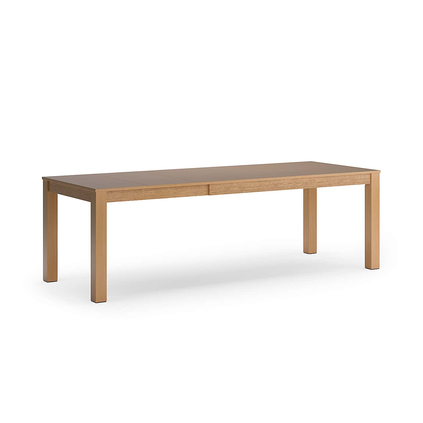Harlington 8-10 Seater Extendable Dining Table, Oak