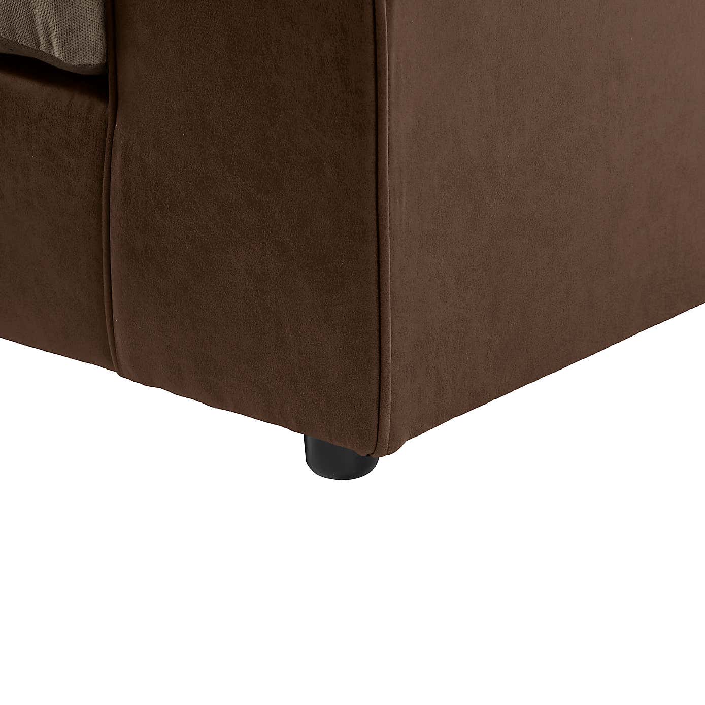 Blake Fabric Combo Right Hand Corner Sofa