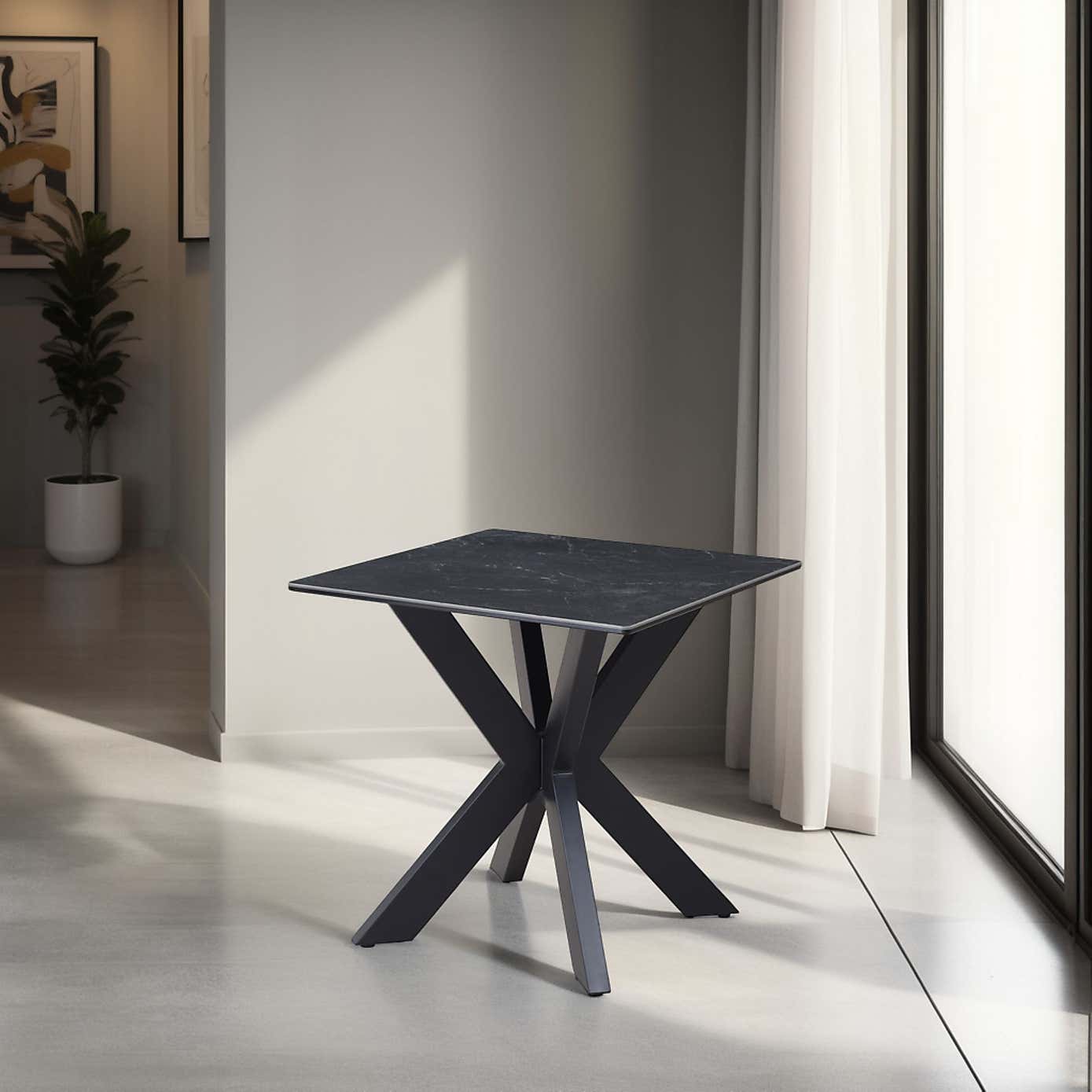 Indus Valley Athena Lamp Table