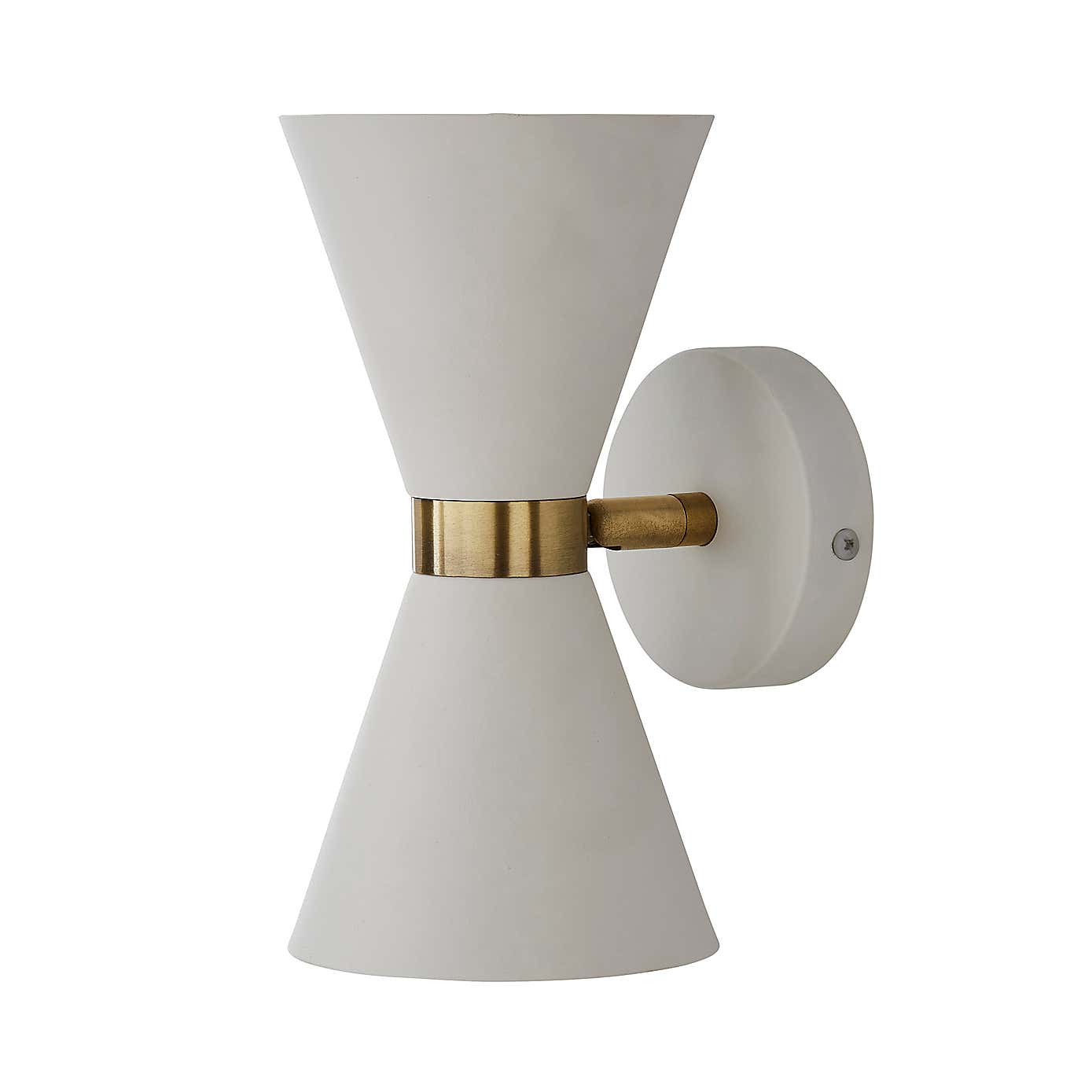 Archie Retro Head Dual Lit Wall Light