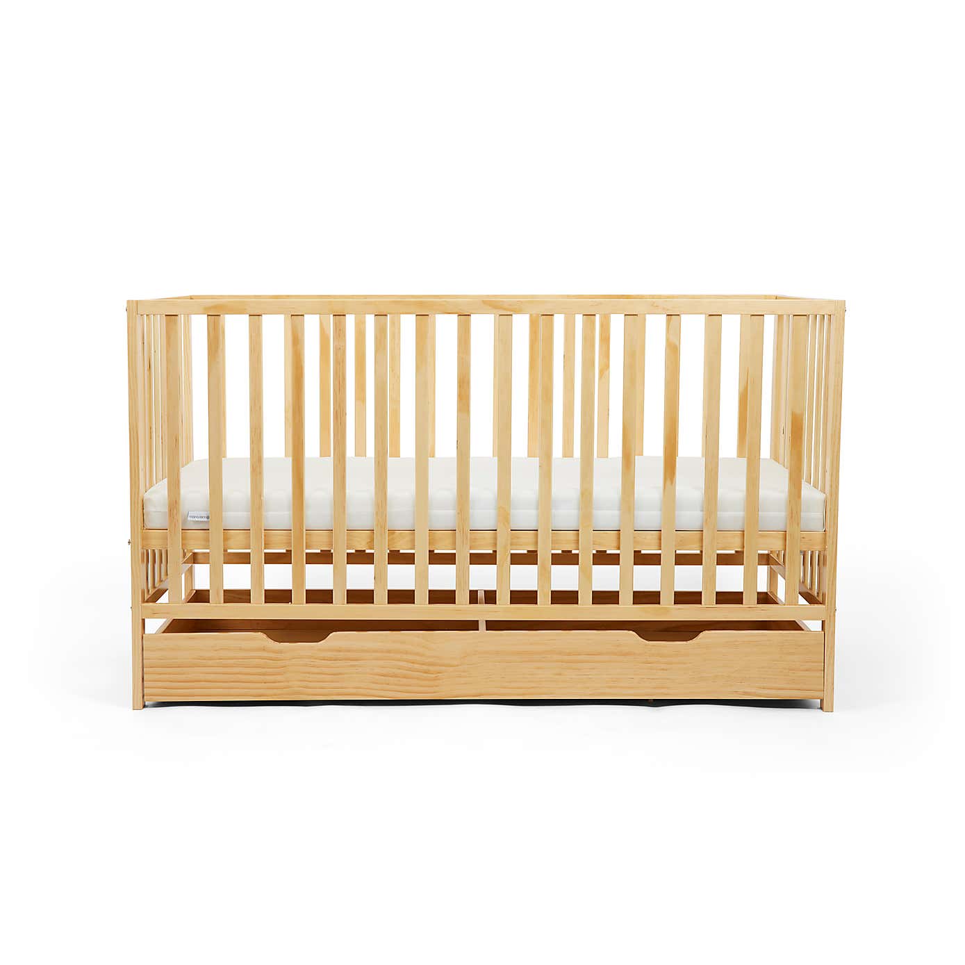 Ickle Bubba Hartley Classic 1 Drawer Cot & Changer Set