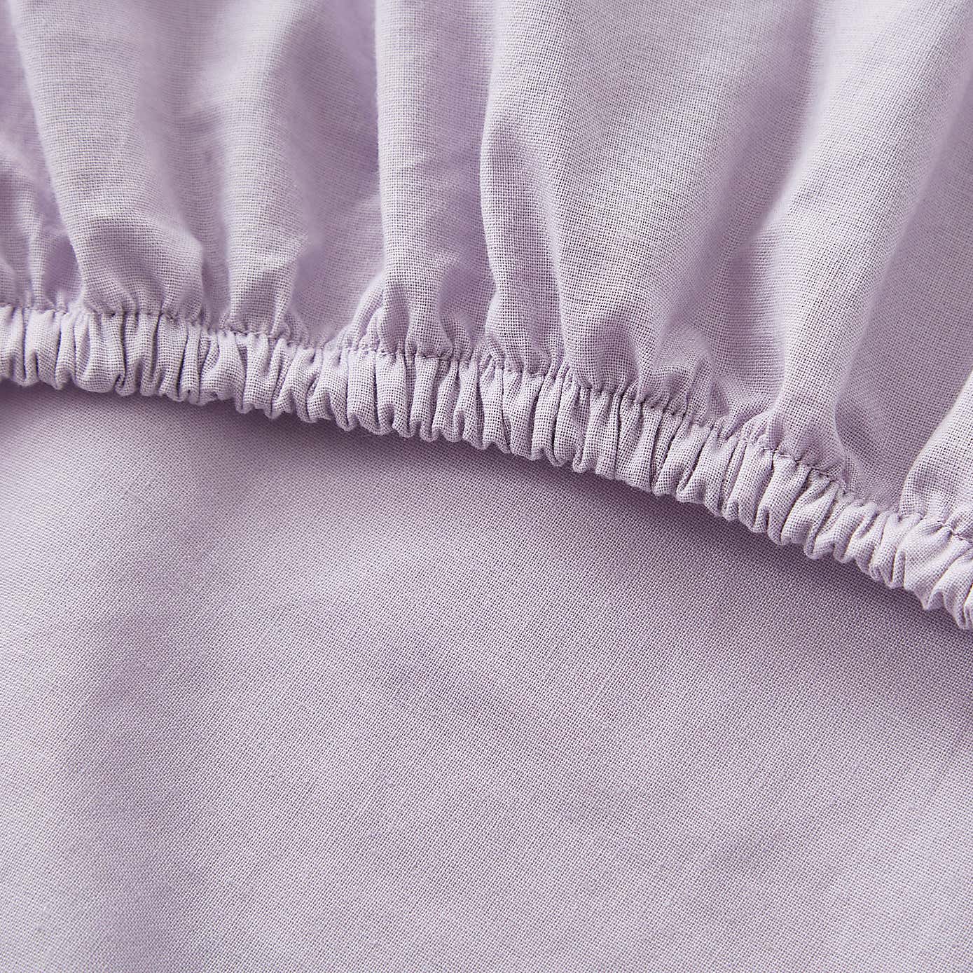 Soft Cotton Plain Fitted Sheet