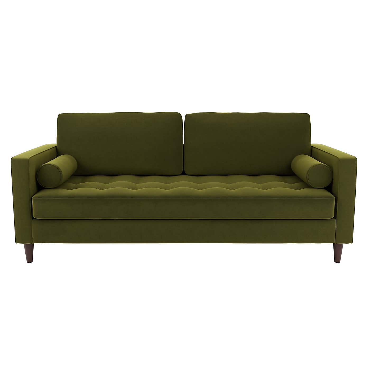 Zoe Velvet 3 Seater Sofa