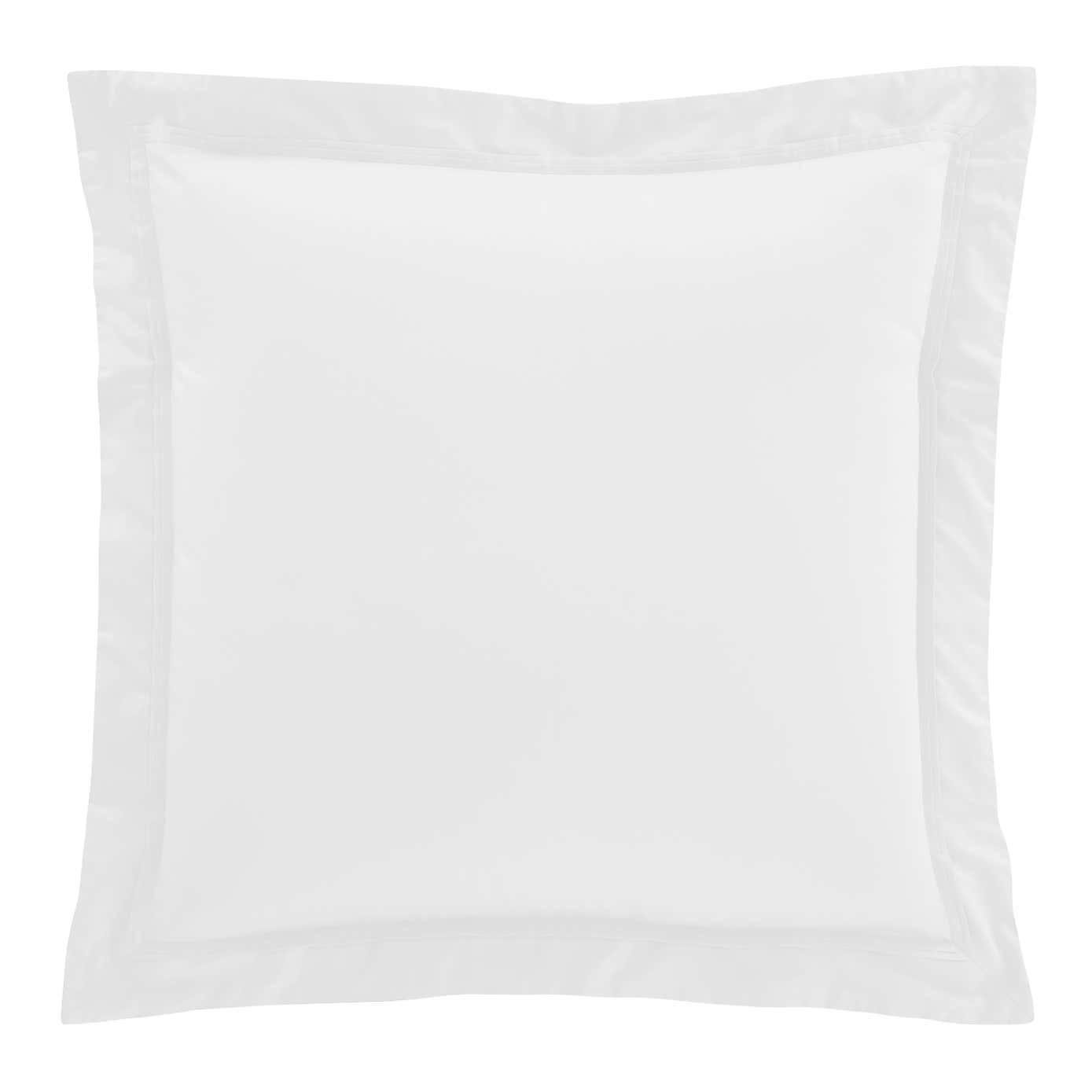 Dorma 500 Thread Count 100% Cotton Satin Plain Continental Square Pillowcase