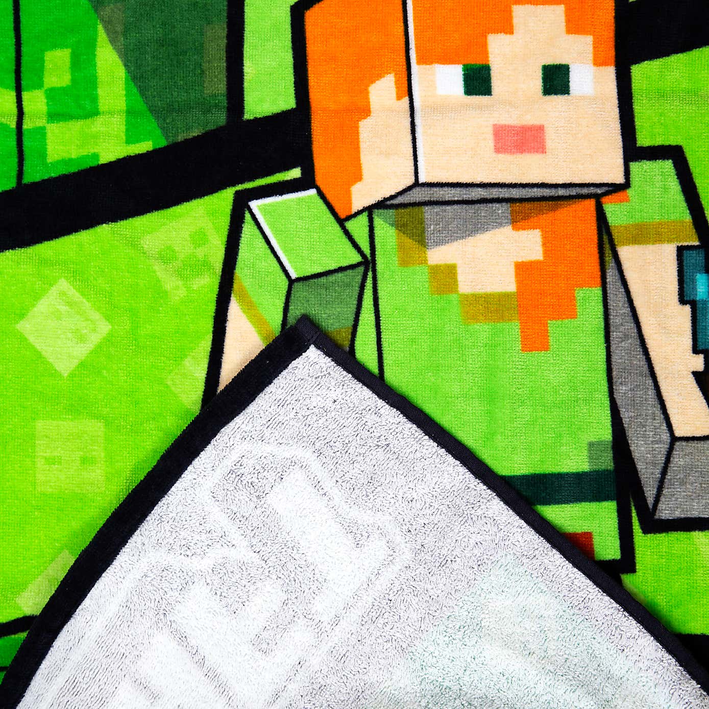 Minecraft Plater Cotton Beach Towel