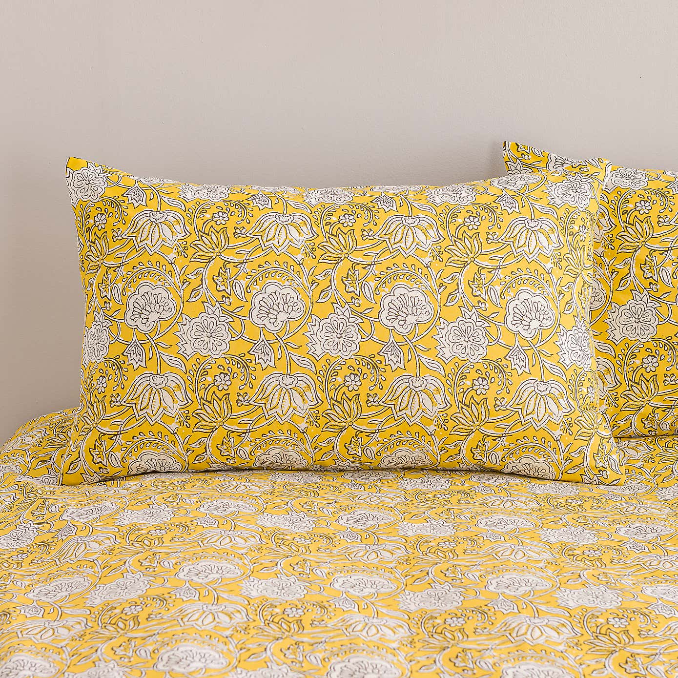 Lizzy Tile Cotton Duvet Cover & Pillowcase Set