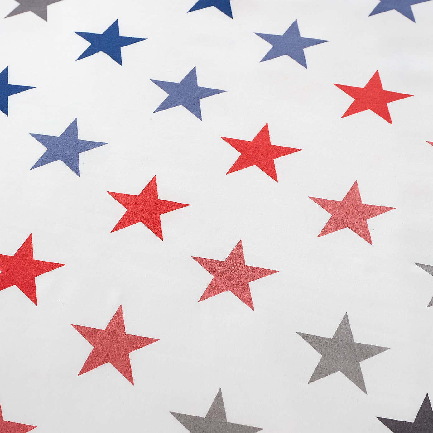 Catherine Lansfield Stripes And Stars Fitted Sheet