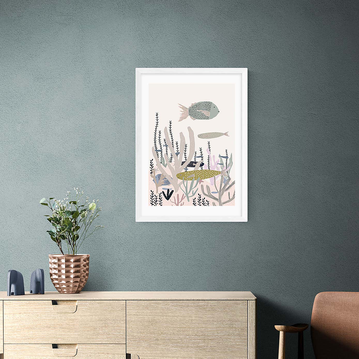 East End Prints Life Under the Sea Print
