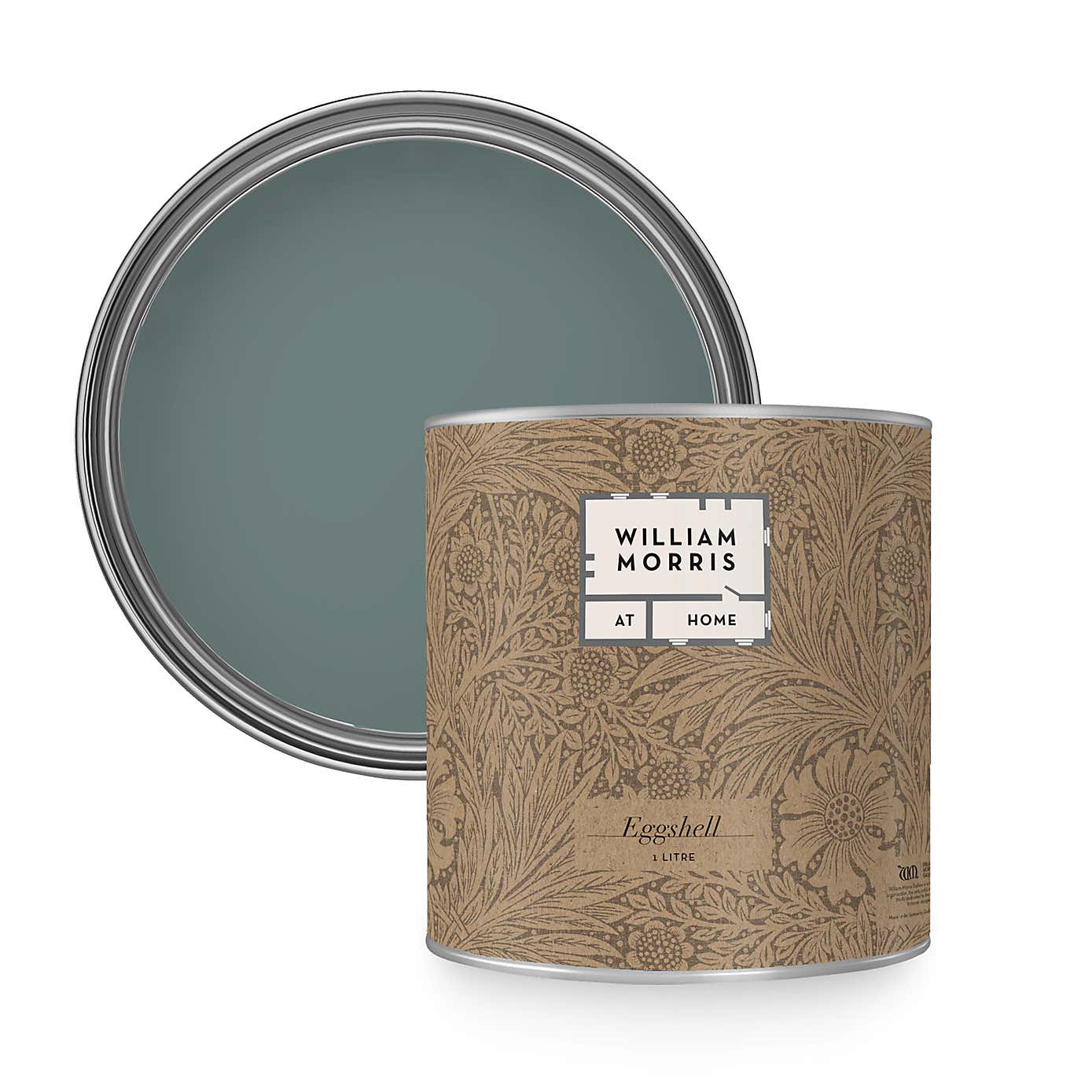 William Morris At Home Cask Blue Eggshell Paint