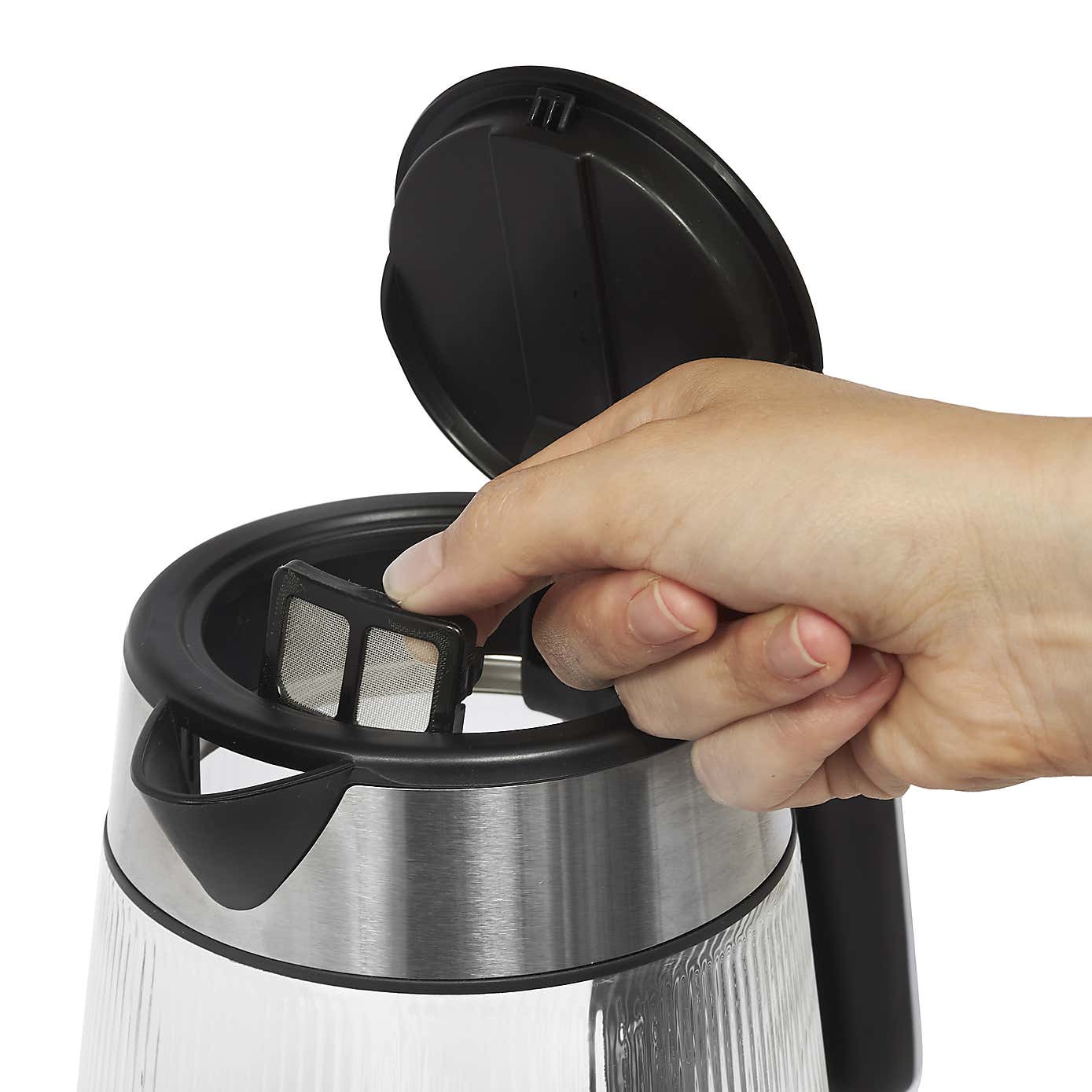 Haden Ribbed Variable Temperature Glass Kettle