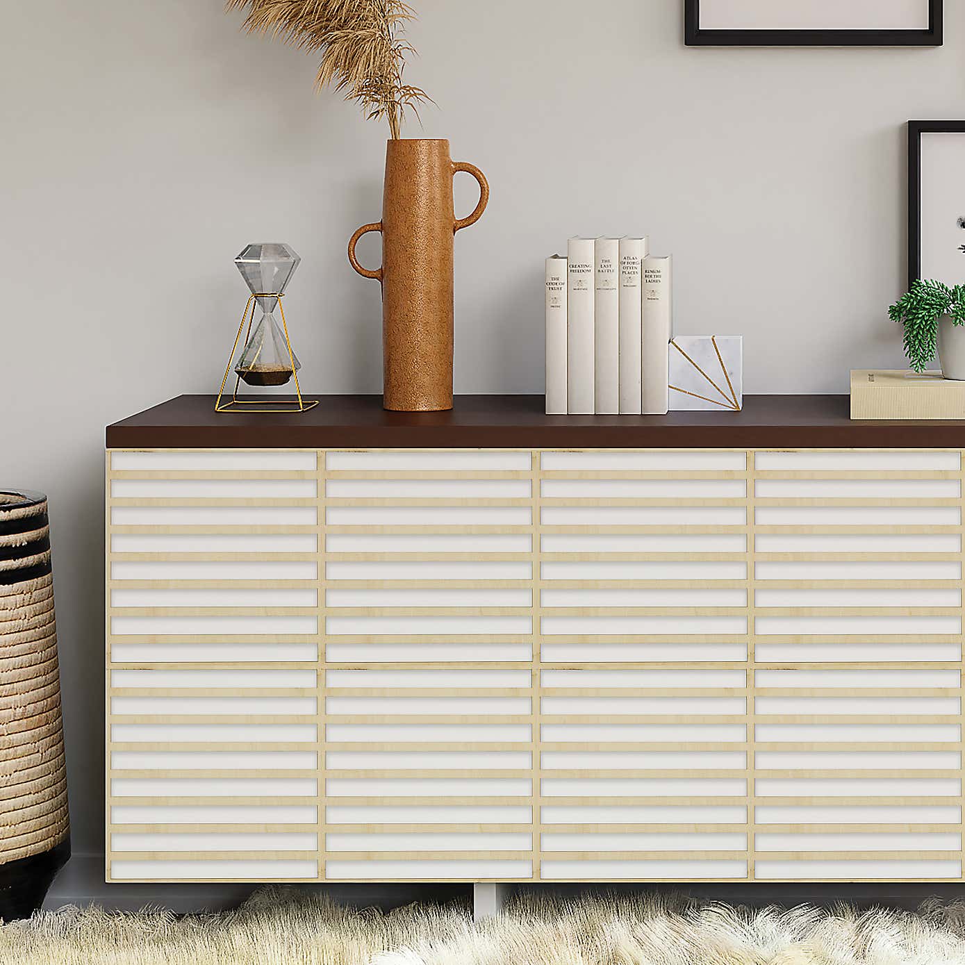 Decorative Stripe Wooden Tiles