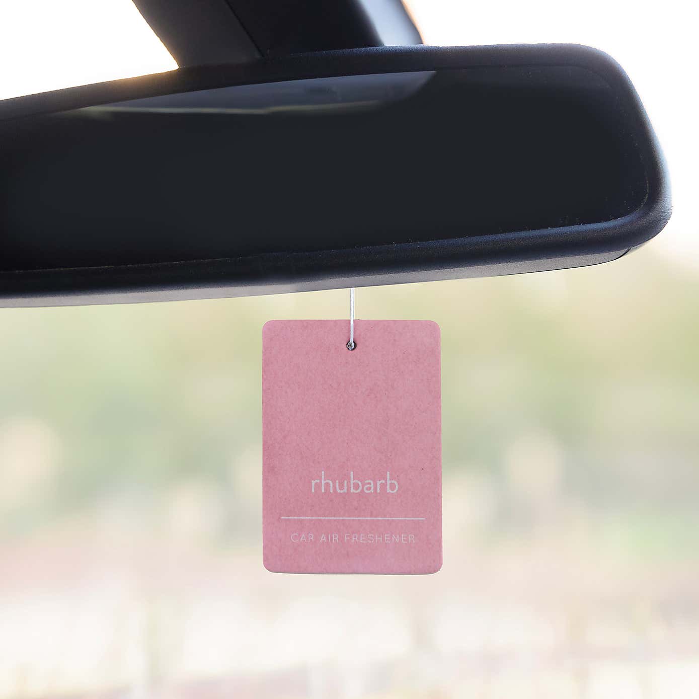 Pack of 2 Car Air Fresheners, Rhubarb