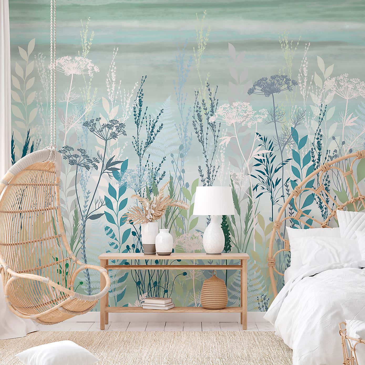 Meadow Grasses Mural
