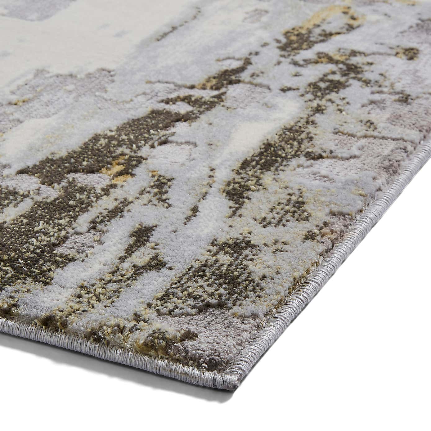 Apollo Marble Effect Washable Rug