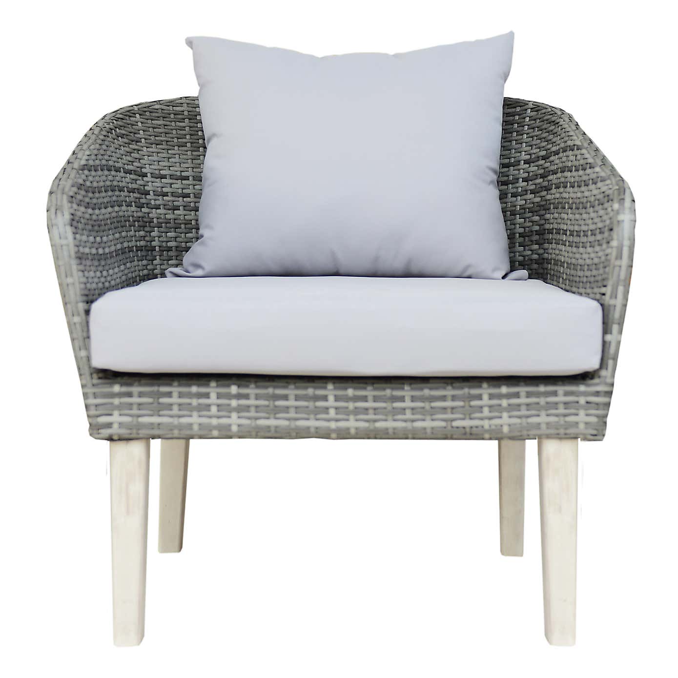 Madrid 4 Seater Acacia Lounge Set