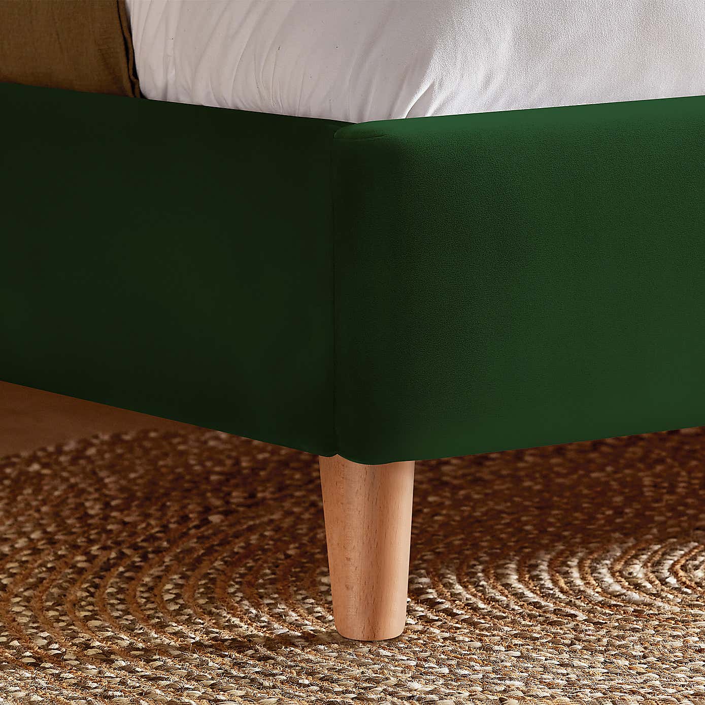 Silentnight Evana Bed Frame, Velvet