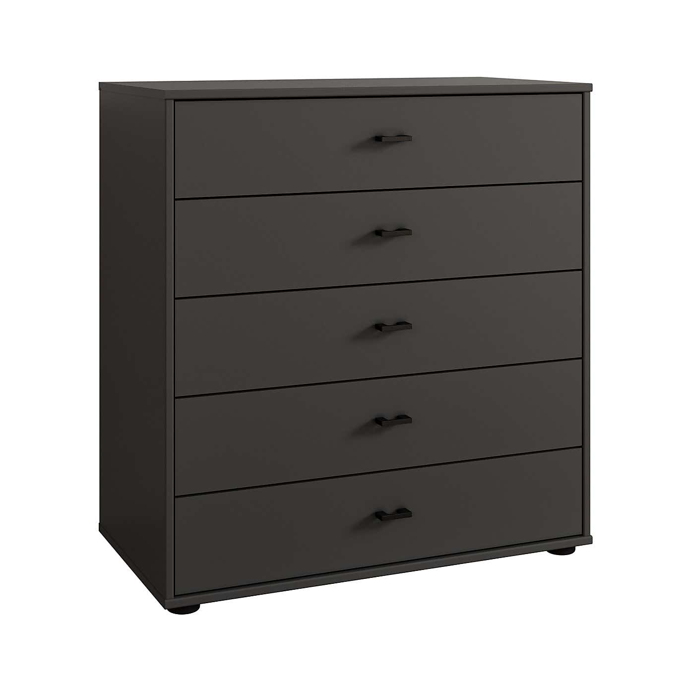 Kahla Matt Large 5 Drawer Chest