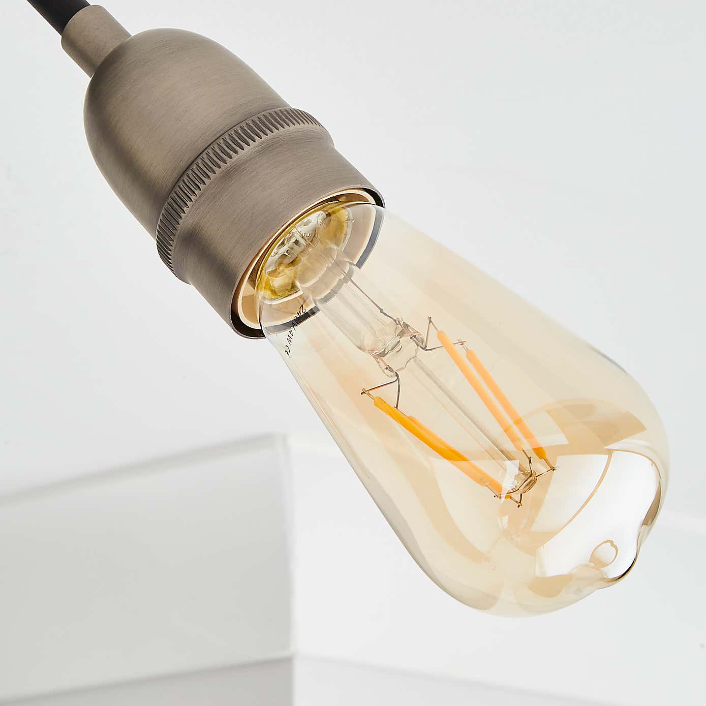 Marsden 3 Light Semi Flush Ceiling Fitting