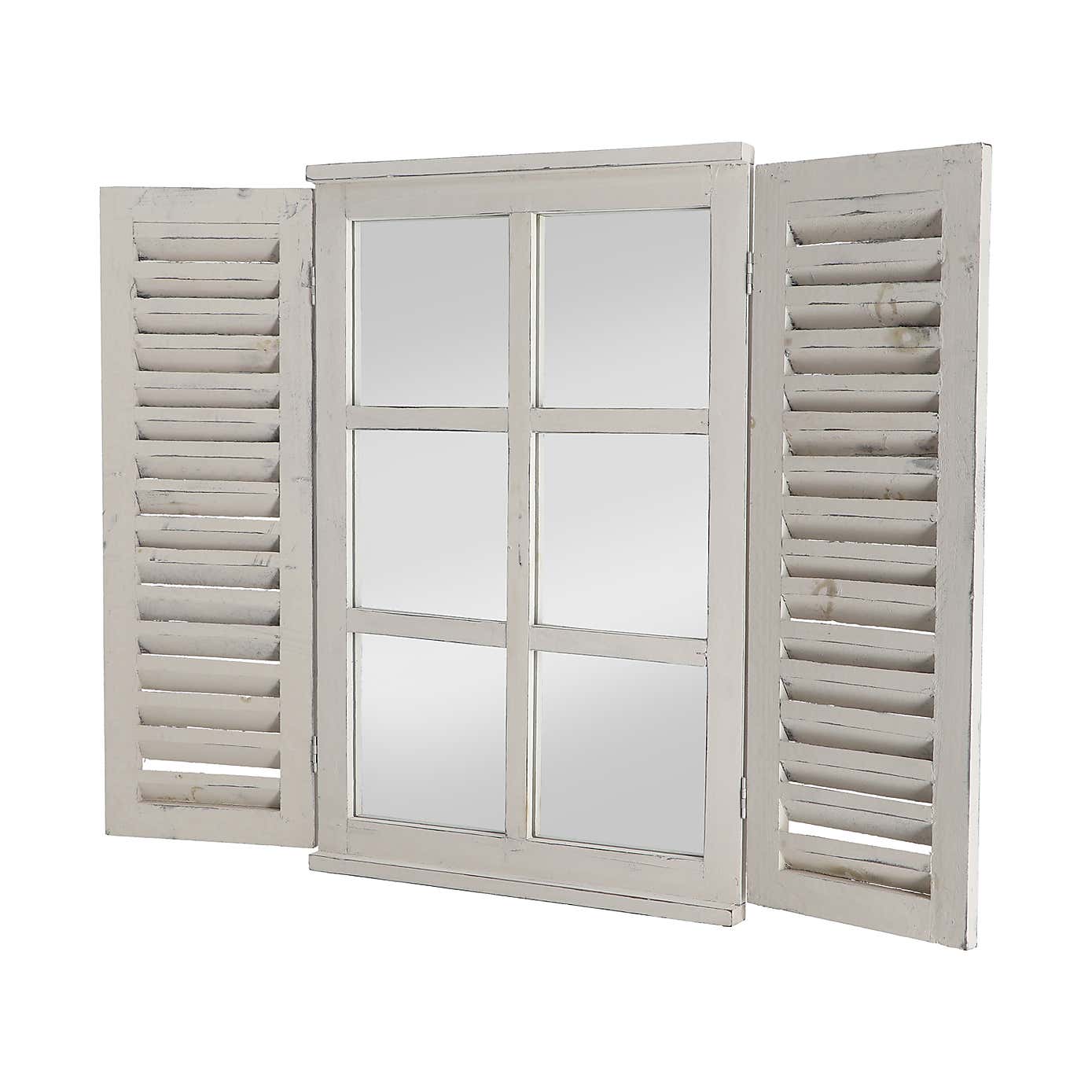 Fallen Fruits Window Shutter Mirror