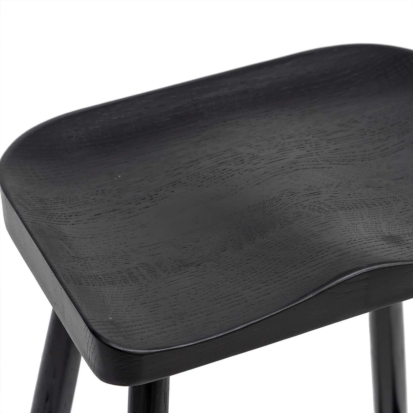 Loxwood Counter Height Bar Stool, Solid Oak