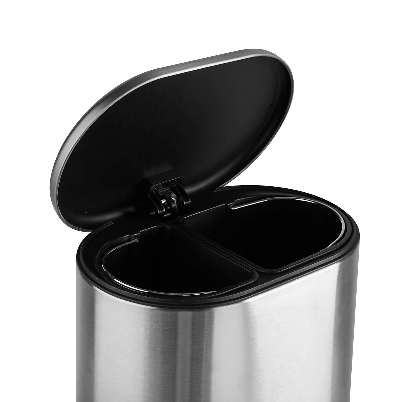 Chrome Recycling Bin