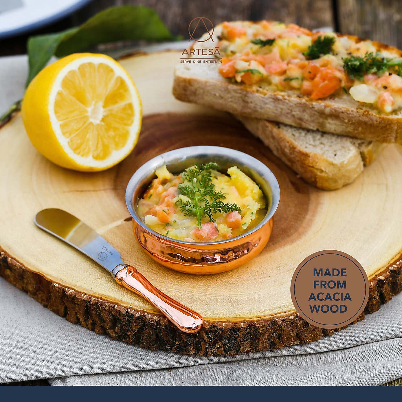 Artesà Rustic Serving Board